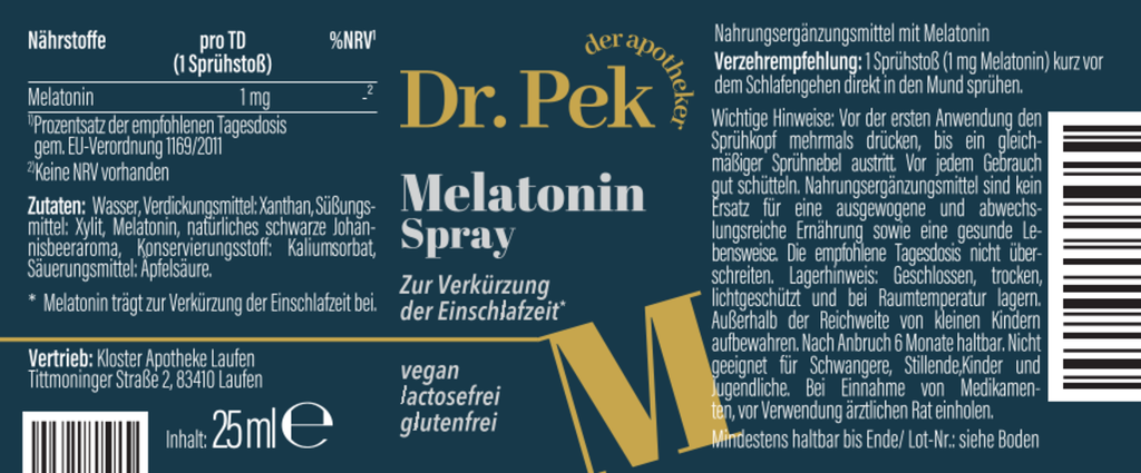 MELATONIN SPRAY