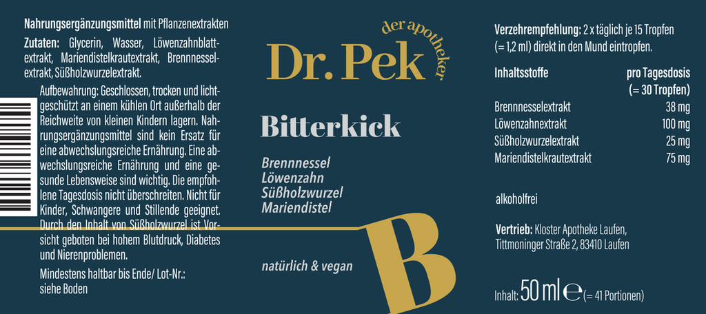 BITTER.KICK ELIXIER 50 ml