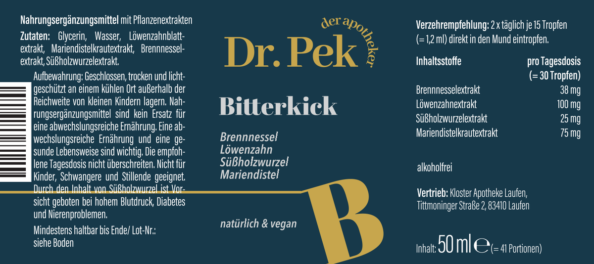 BITTER.KICK ELIXIER 50 ml