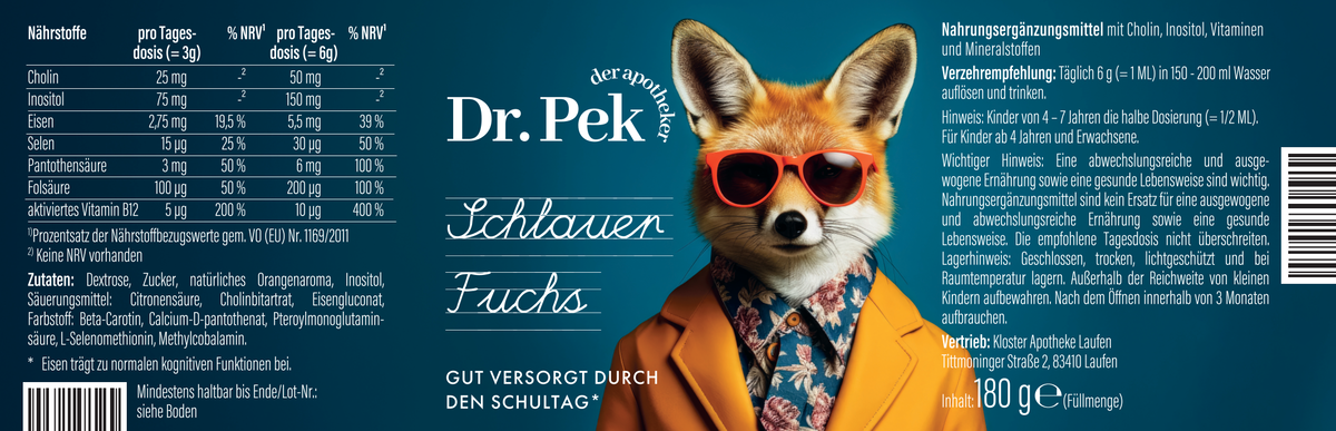 SCHLAUER FUCHS PULVER Kinder