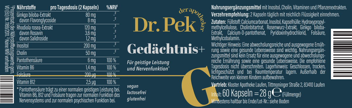 Gedächtnis+
