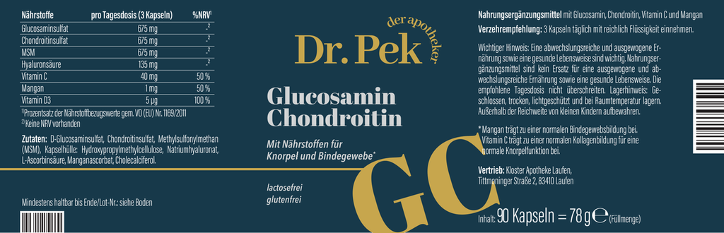 GLUCOSAMIN CHONDROITIN