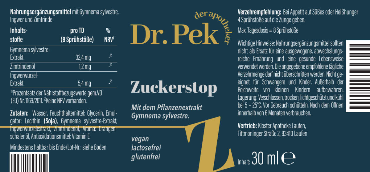 ZUCKERSTOP SPRAY 30 ml