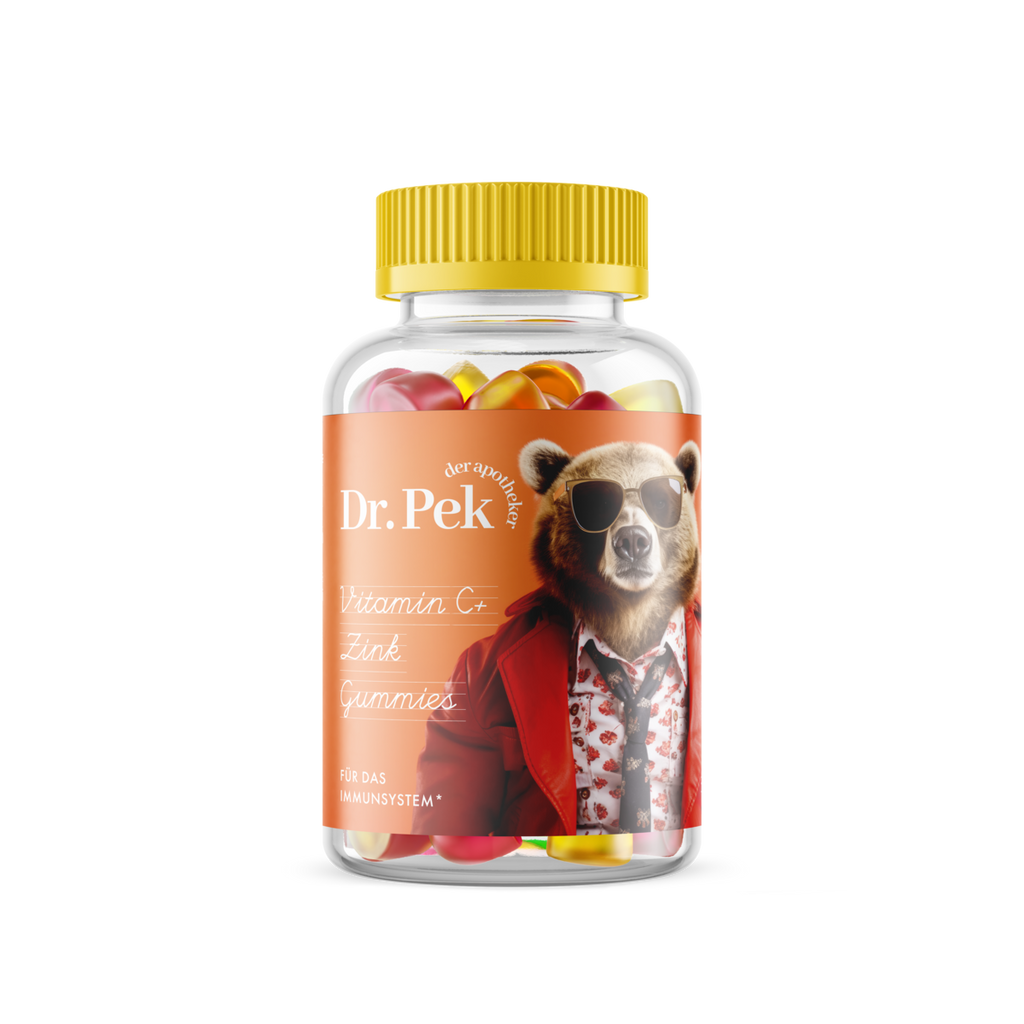 Vitamin C + Zink Meerestiere-Gummies Kinder